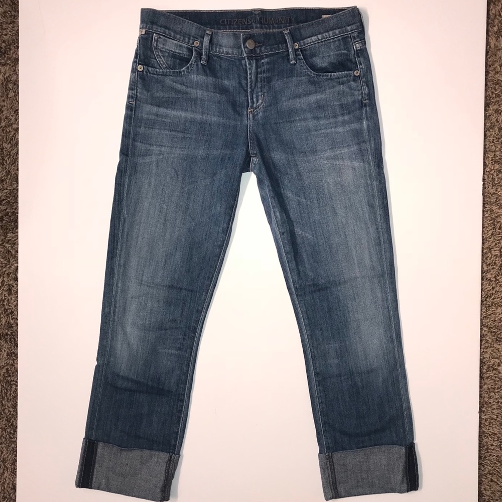 Cropped jeans